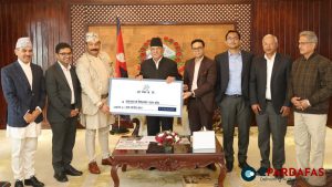 Surya Nepal Donates Rs. 14 Million for Earthquake Relief