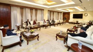 Top Political Leaders Convene at Prime Minister’s Residence