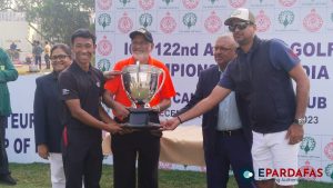 Nepali Golfer Subash Tamang Clinches Victory in IGU 122nd Amateur Golf Championship