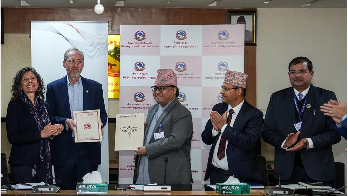 USAID and the Government of Nepal jointly launch Global Health Security Program