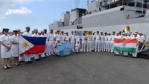 Indian warship INS Kadmatt docks in Manila port to bolster India-Philippines maritime cooperation