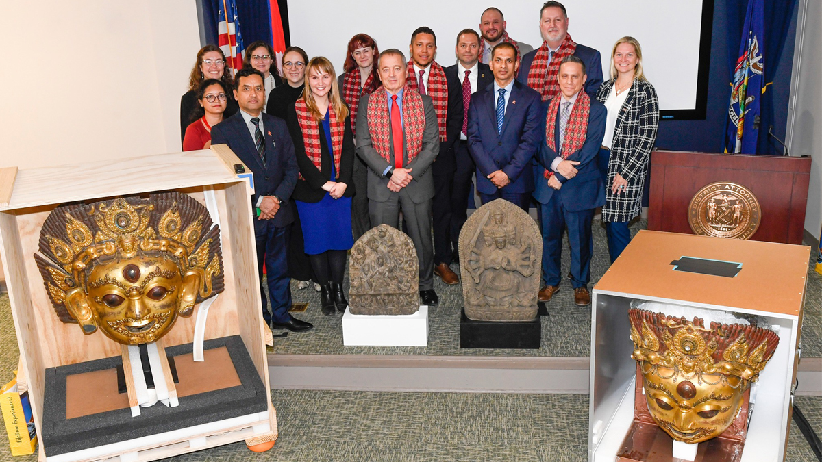 16th and 17th Century Stolen Artifacts Repatriated by U.S. to Nepal [Photos]