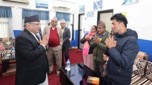 PM Prachanda Meets Bipin’s Parents, Assures Ongoing Efforts for Safe Return from Hamas Captivity