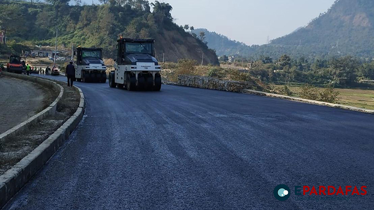 Shahid Laldhwoj roadway being upgraded