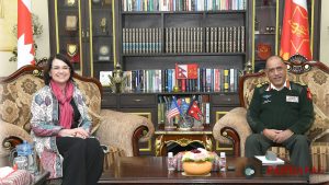 US National Security Council Senior Director Holds Courtesy Meeting with Nepali Army Chief