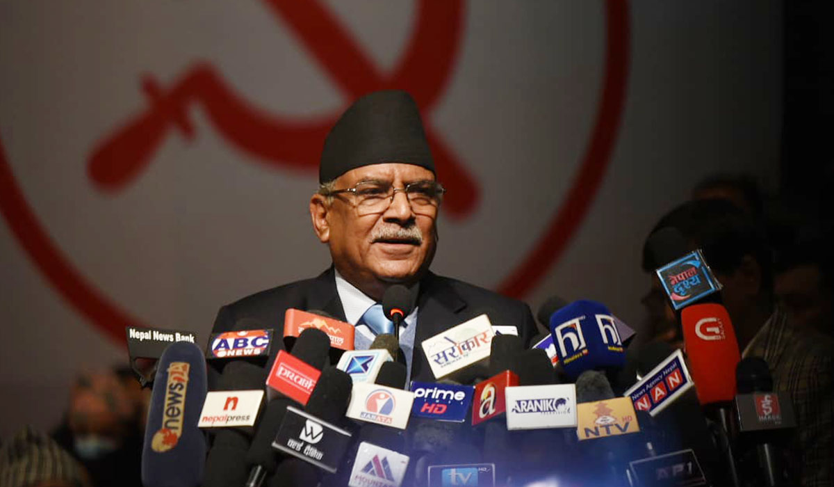 Nepali Congress Has Repeatedly Betrayed Maoists: Prachanda