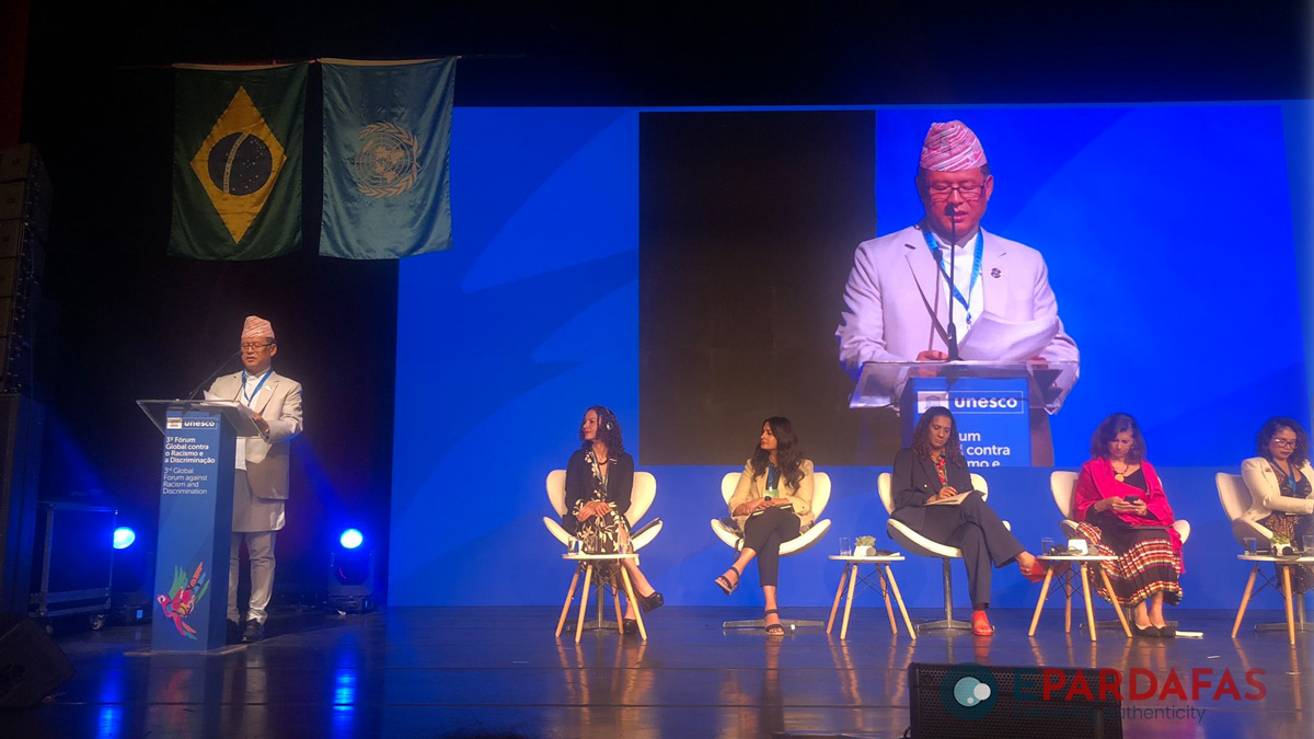 Nepal Takes Stance Against Racism and Discrimination at Global Forum in Sao Paulo