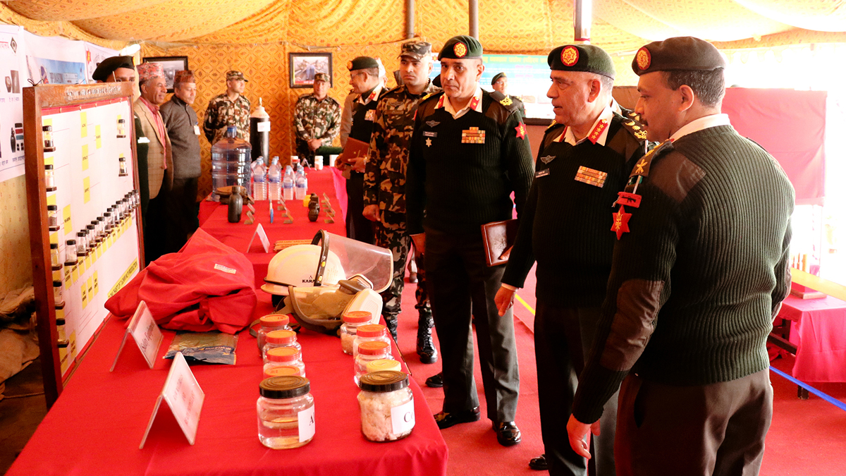 Nepali Army organises Photos and Units Special Expo [Photos]