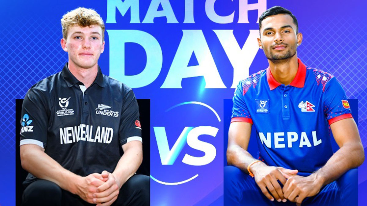 ICC U19 Cricket World Cup Group Stage: Nepal and New Zealand Set for Thrilling Encounter Today