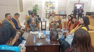 Nepalese Parliamentary Delegation Receives Warm Welcome in India