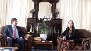 Ambassador of Pakistan Meets Foreign Secretary Lamsal