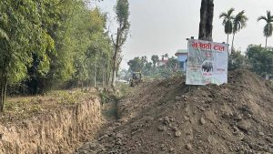 Itahari Residents Dig Trenches to Bar Wild Elephant Entry