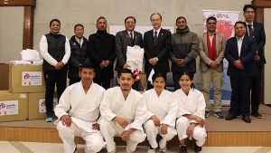 Japan provides 240 sets of Judo sports uniform