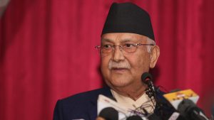 Oli Emphasizes “Prosperous Nepal, Happy Nepali” as Path to Socialism