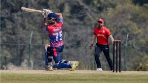Nepal A sets Canada a victory target of 217 runs