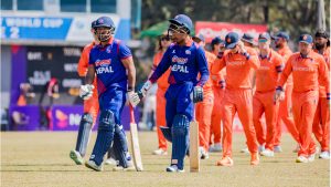 Nepal Sets Modest Target of 173 Runs for Netherlands