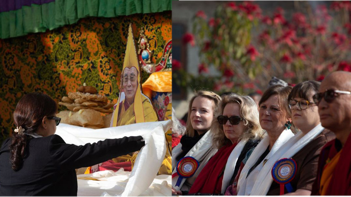Tibetan Refugees in Nepal Mark Lhosar Festival and New Year 2151