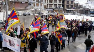 Tibetans in India Rallies in Support of Detained Dam Protesters in China
