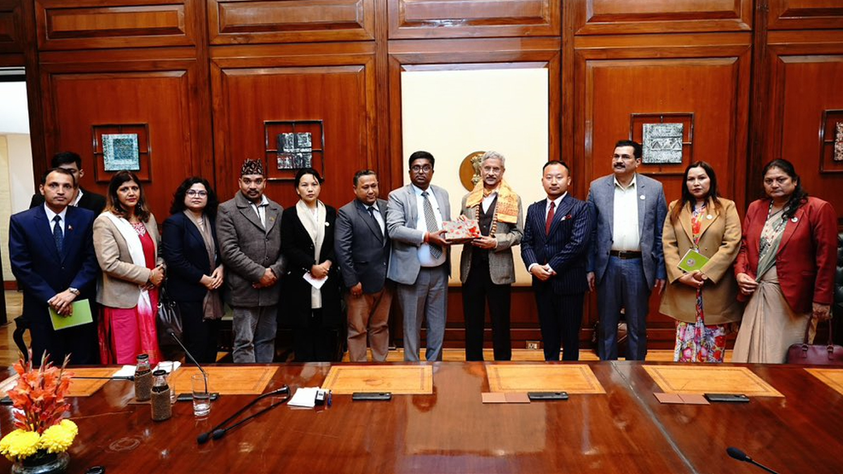 Parliamentary Delegation from Nepal Meets India’s EAM