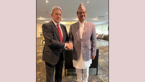 Bilateral Meeting: Minister Saud Meets New Zealand Counterpart