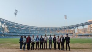 Parliamentary Delegation from Nepal Visits Wankhade Cricket Stadium in Mumbai