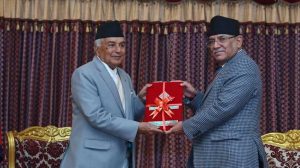 President Paudel Receives National Security Council’s Annual Report