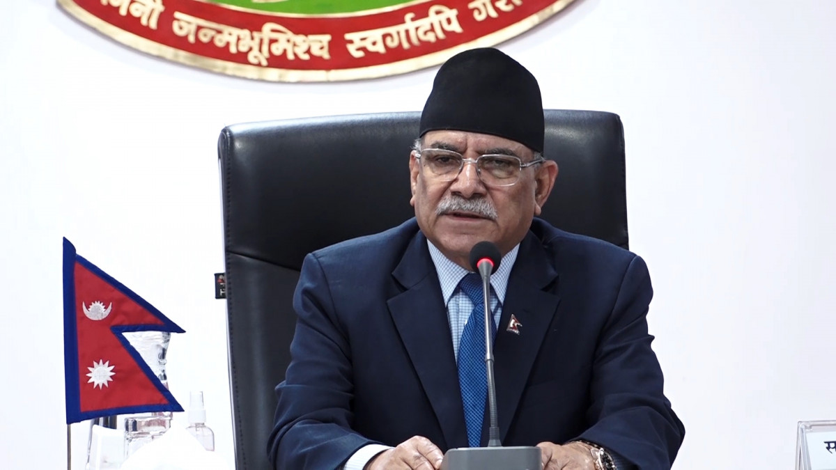 Peace process to conclude according to national understanding: PM Dahal