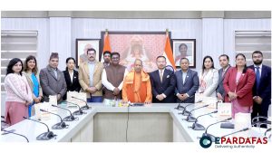 Nepali Delegation Engages With Uttar Pradesh CM Yogi and Governor Patel
