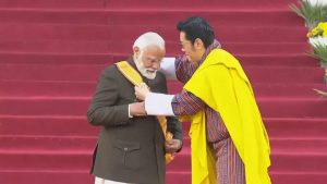 Bhutan’s King Honors Indian PM Modi with Highest National Honour