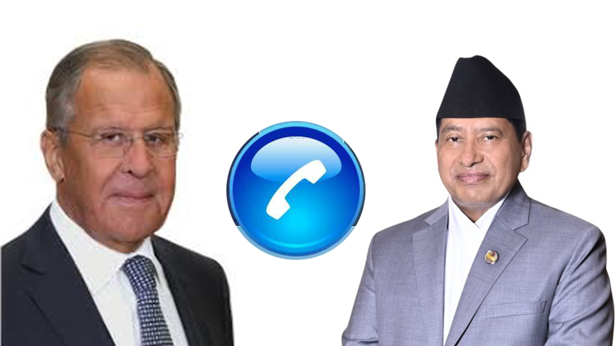 Foreign Minister Shrestha Holds Telephone Conversation with Russian Foreign Minister