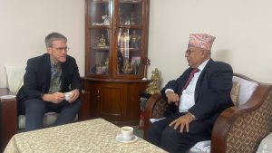 US Envoy Holds Talks with Former PM Madhav Nepal