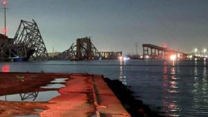 Major Bridge Collapse in Baltimore Harbor Sends Vehicles and People Plunging