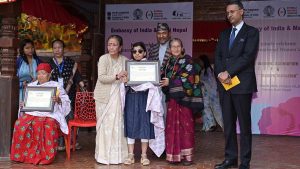 Indian Embassy Honors Singer Menuka Poudel
