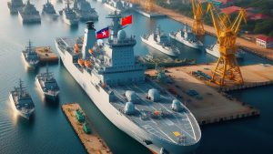 China’s Naval Intrusion: Warships Reappear at Cambodia’s Ream Base, Stirring Regional Alarm