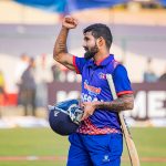 Nepali All-Rounder Dipendra Singh Airee Climbs to 10th Position in ICC Men’s T20I Rankings