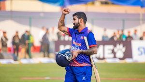 Nepal’s Dipendrasingh Airi Surges to 11th Position in ICC T20 All-Rounder Rankings
