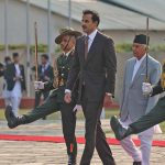 Emir of Qatar Honored with Guard of Honour During Grand Welcome in Nepal