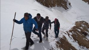 Armed Police Rescue Three Trapped in Snow in Humla District