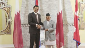 President Requests Qatari Emir’s Help to Free Nepali Student Held by Hamas