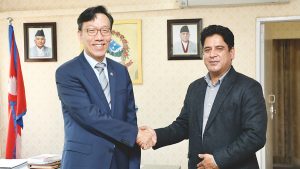 South Koreans are willing to invest in Nepal, Ambassador Park says