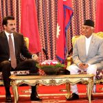 President Paudel and Qatar Emir Discuss Climate Change and Strengthening Nepal-Qatar Relations