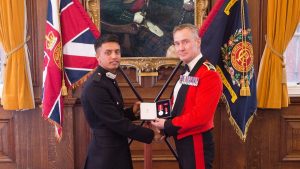 Nepali Army Officer Honored with Prestigious Sandhurst Medal