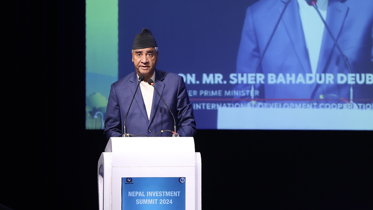 ‘Open for Business in Almost All Sectors’ to Foreign Investors: Deuba