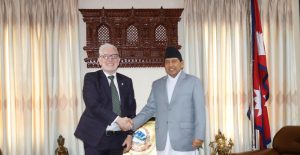 New Irish Ambassador Meets Foreign Minister Shrestha