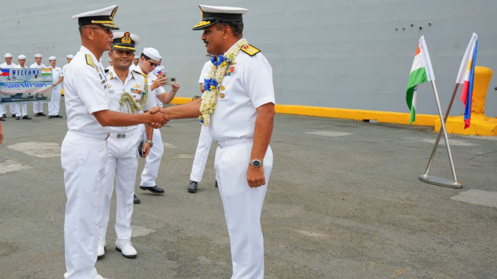 Indian Navy Ships Arrive in Philippines to Enhance Maritime Cooperation ...