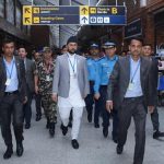 Home Minister Leads Inspection at Tribhuvan International Airport
