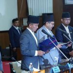 Suhang Nembang Takes Oath as New Member of Parliament