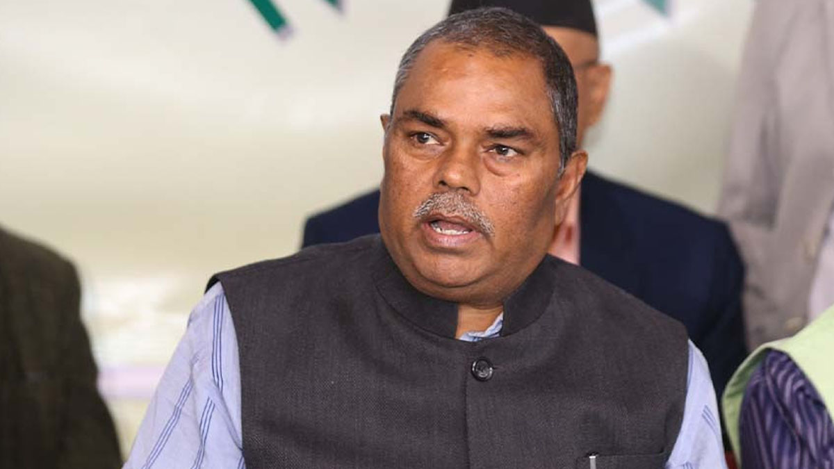 Party split will not affect the government: Deputy Prime Minister Yadav