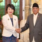 Japanese Foreign Minister Meets PM Prachanda, Pledges Continued Economic Support to Nepal