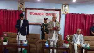 Hikmat Karki Sworn In as Chief Minister of Koshi Province